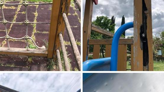 «I giochi per i bimbi sono rotti e pericolosi»