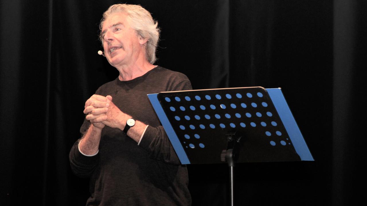 Tullio Solenghi sul palco a Certaldo