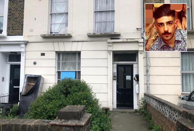 La casa di Gerardo Rossi dove probabilmente è morto Eric (nel riquadro)