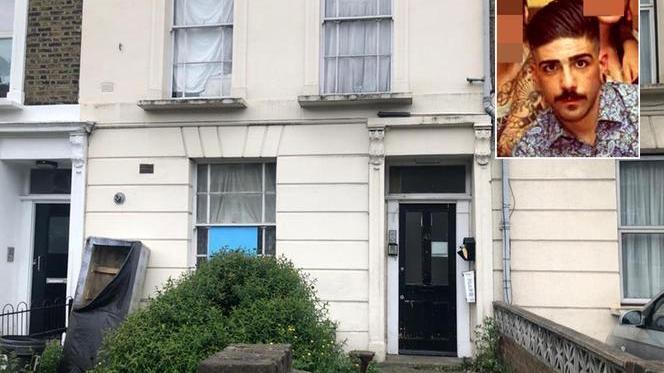La casa di Gerardo Rossi dove probabilmente è morto Eric (nel riquadro)