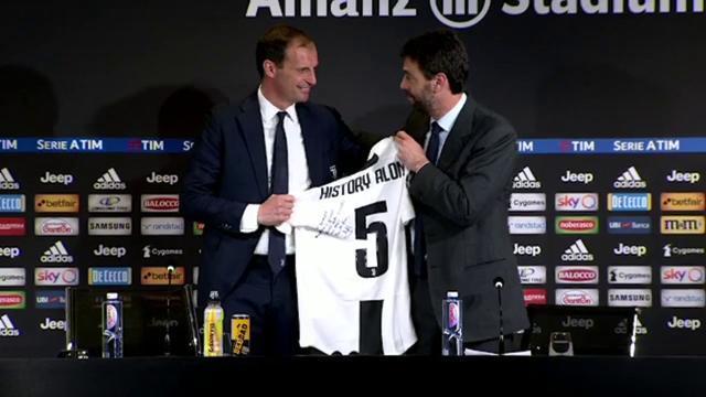 Ciao, ciao "signora"... l'addio commosso di Allegri alla Juve