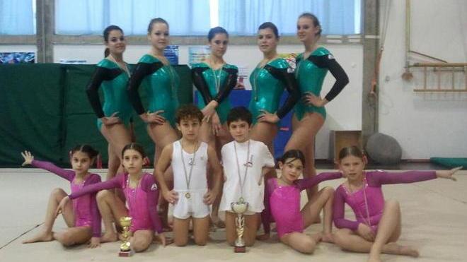 Ginnastica Nuova Realtà domina a Montevarchi