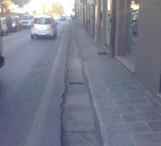 Pochi km, ma andare in bici è un rischio 