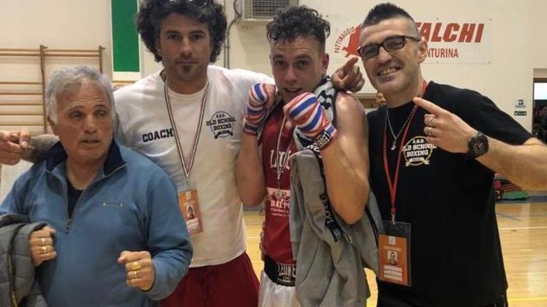 Grande boxe a Campiglia con la Old school Piombino