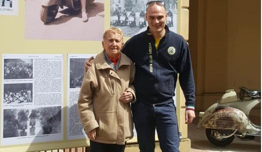 Motor Valley Fest 2019/ Loredana, la prima vespista, “star” a 85 anni 
