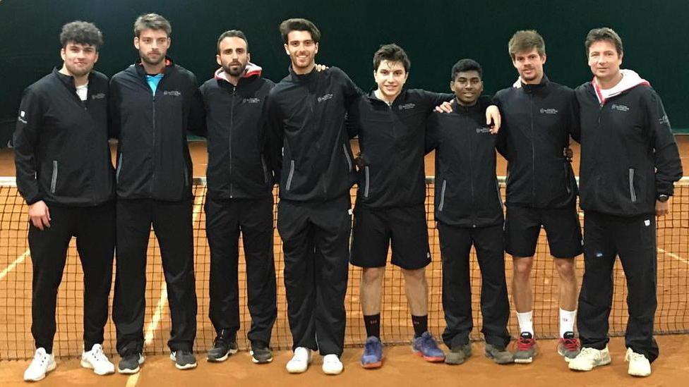 La formazione al completo dello Sporting Club Montecatini