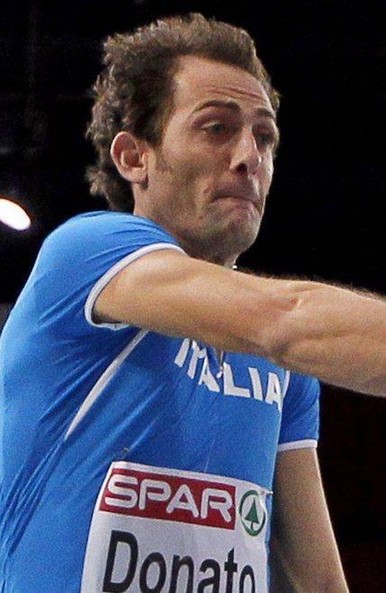 Donato impreca contro la jella Guaio muscolare, ko nel triplo 
