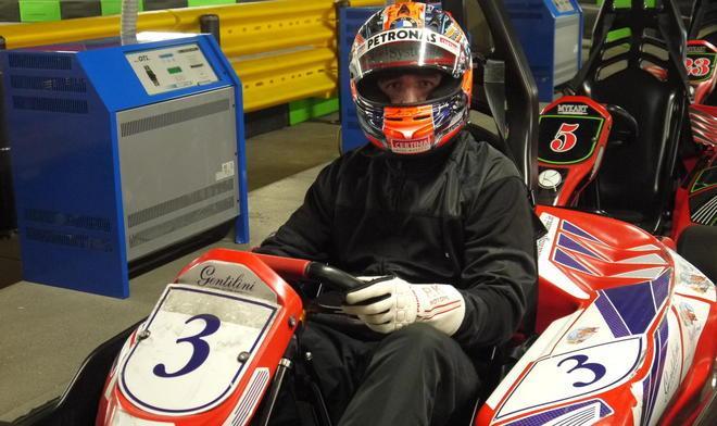 C’è Kubica sul kart a Montecatini