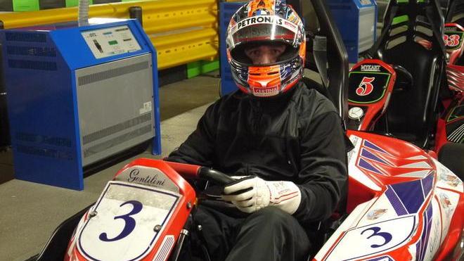C’è Kubica sul kart a Montecatini