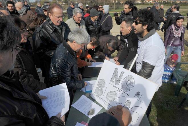Un’area di 28mila metri con 4 trincee in cemento