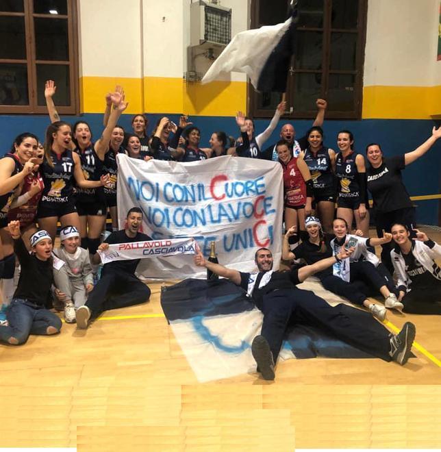 Casciavola, è qui la festa: Pediamag promossa in serie C