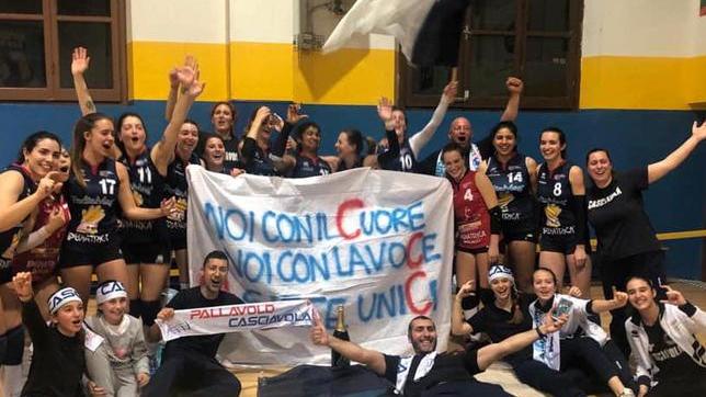 Casciavola, è qui la festa: Pediamag promossa in serie C