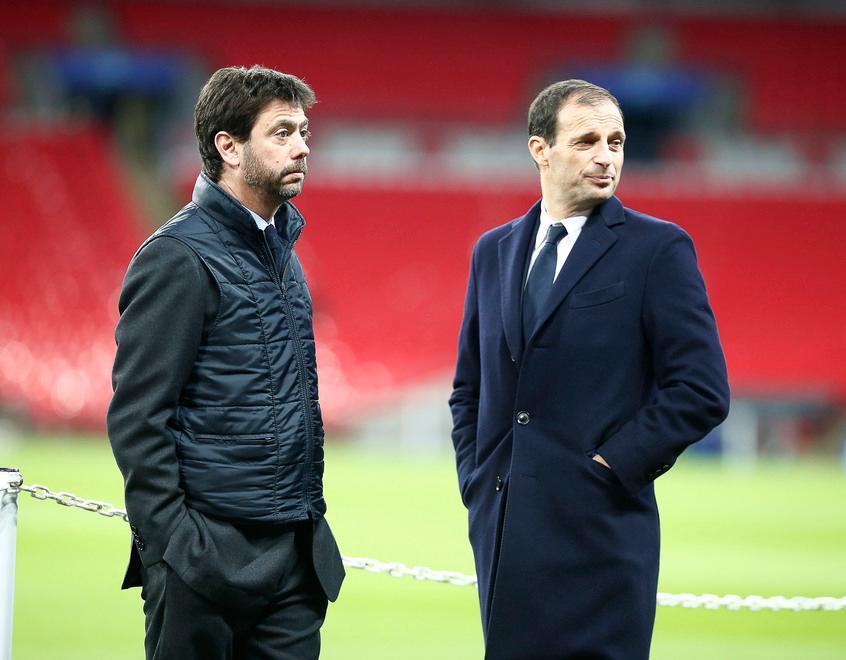 Pause e occhi lucidi nel giorno dell’addio Agnelli: «Lui è storia» Allegri: «Scelta loro» 