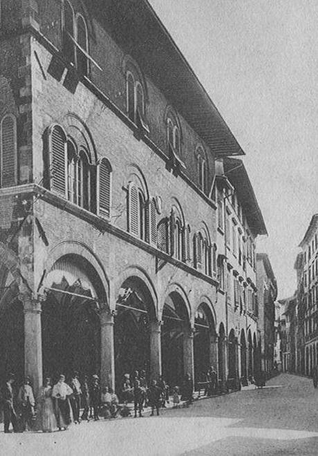 Via del Borgo, oggi Borgo Stretto