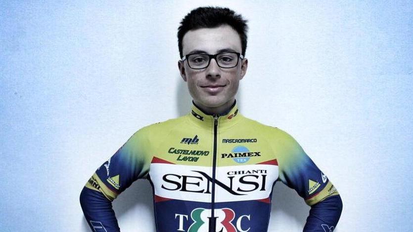 Davide Masi supera tutti lo seguono Marchesini e il compagno di squadra Tommaso Nencini