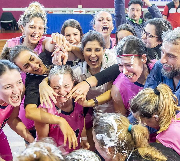 Le super ragazze dell’Acli battono Torino e sono in A2