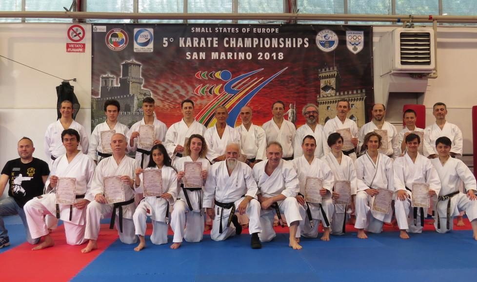 Centro Fitness Taiji Kase, ecco chi passa di grado