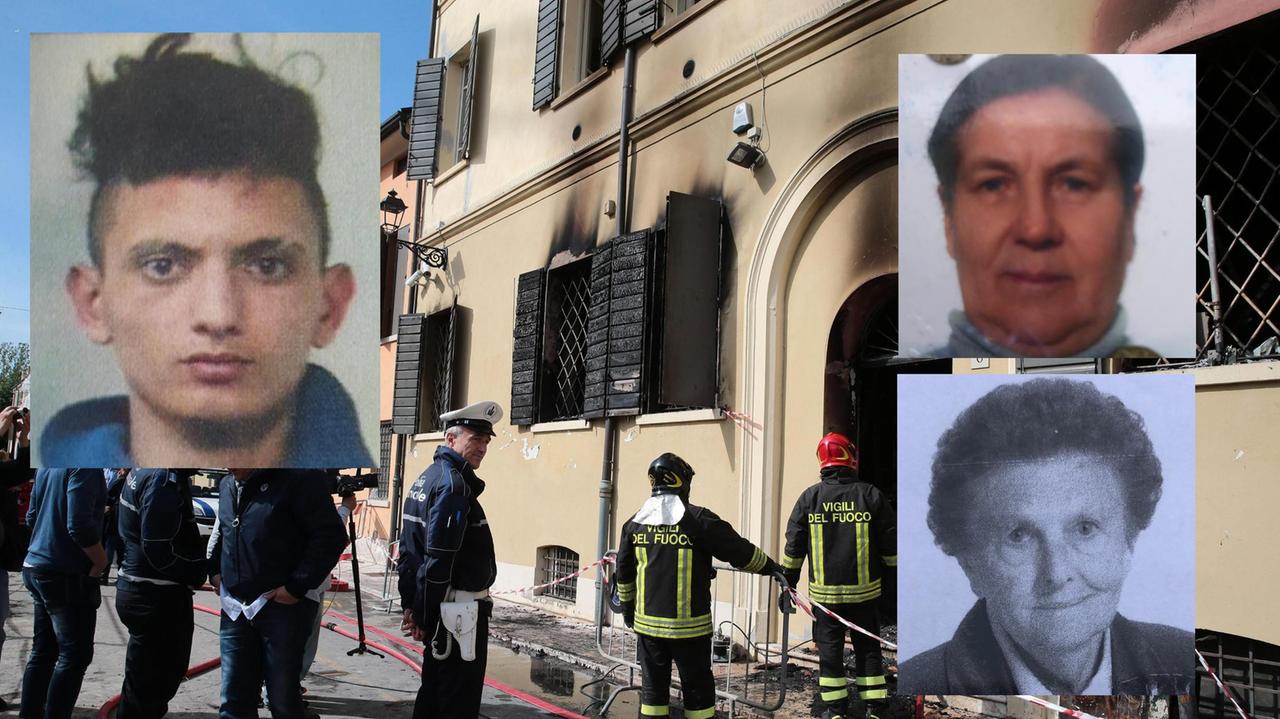 Mirandola. Rogo nella sede dei vigili urbani: due donne morte, 4 feriti e 20 intossicati. Arrestato giovane nordafricano