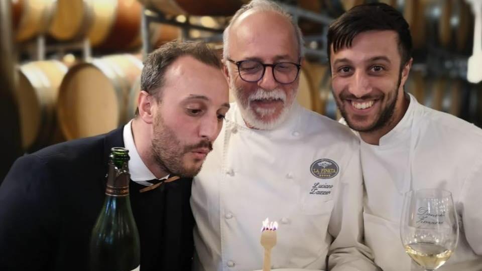 Il ritorno a "La Pineta" senza Luciano: «Una stretta al cuore, ma lui è sempre con noi»