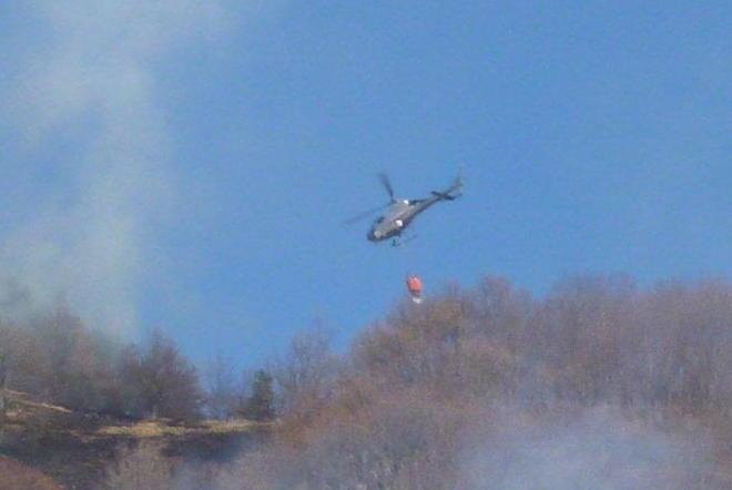 Paura a Cutigliano per un grosso incendio