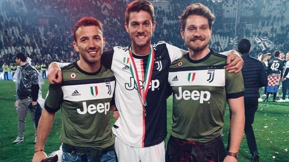 La Lucchesia scende in campo per la festa scudetto della Juve: con Rugani c’è l’amico d’infanzia