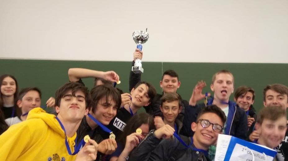 Alle Olimpiadi della matematica la vittoria dei ragazzi della terza C