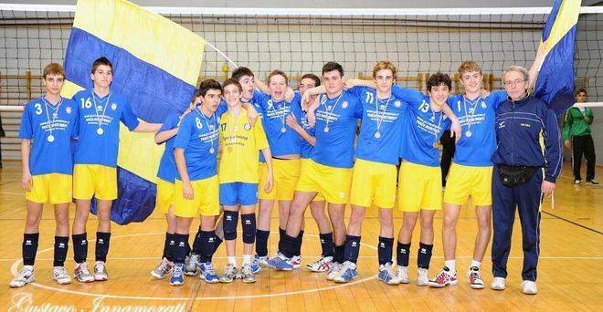 I gialloblù di Lazzeroni vincono il titolo provinciale Under 18