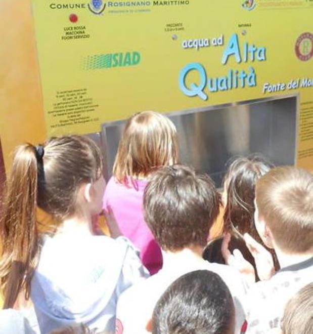 Tre nuove fontanelle per risparmiare 333mila bottiglie 