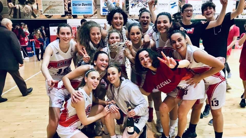 Impresa nel basket: le ragazze della Sanitaria Gea conquistano la serie B