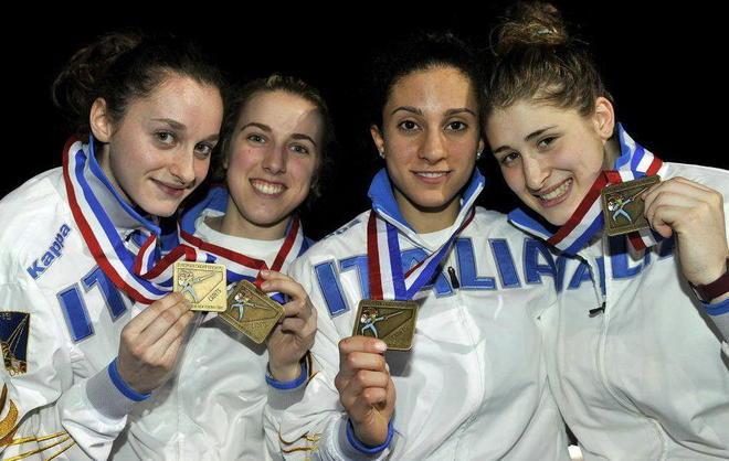 Matilde Biagiotti d’oro agli Europei di scherma 