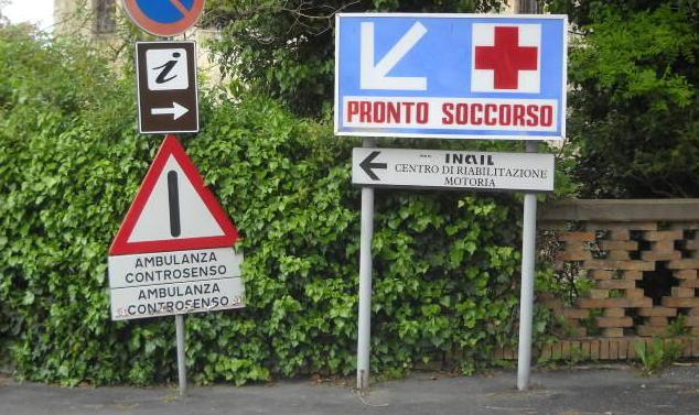 Paziente danneggia il pronto soccorso
