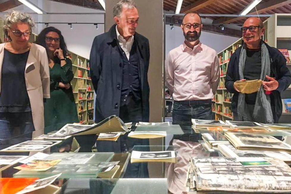 Rossi alla mostra di Dainelli