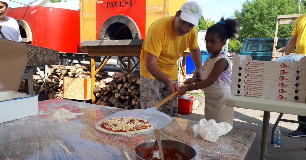 I bimbi diventano pizzaioli
