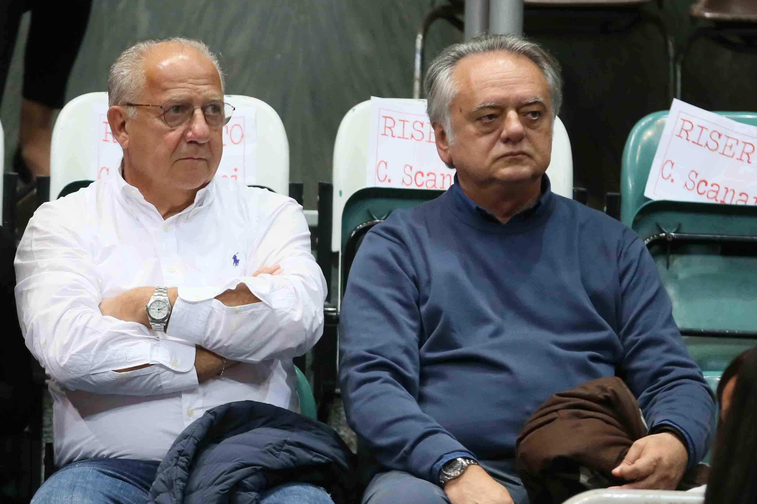 Pietro Bernardelli con il patron Stefano Landi
