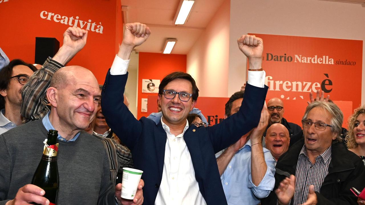 Livorno, Prato e Piombino al ballottaggio. Nardella fa festa a Firenze, Baroncini a Montecatini, Barnini a Empoli. Copoliveri rivota