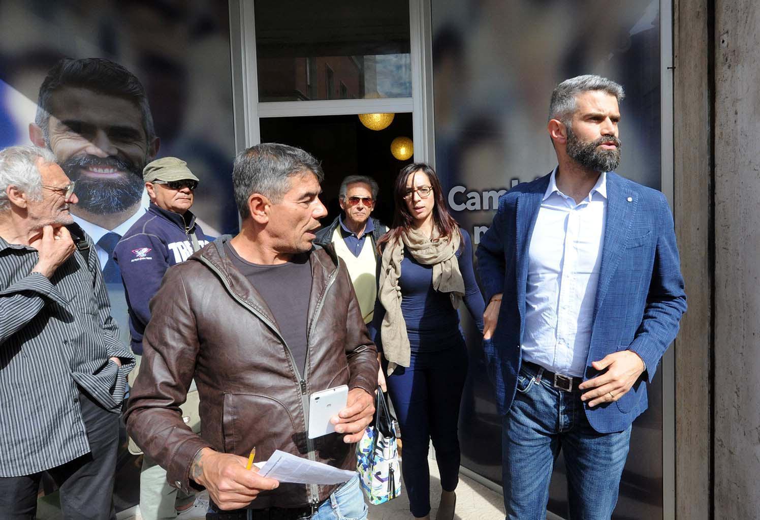 Piombino, la forza dell'entusiasmo fa volare il centrodestra