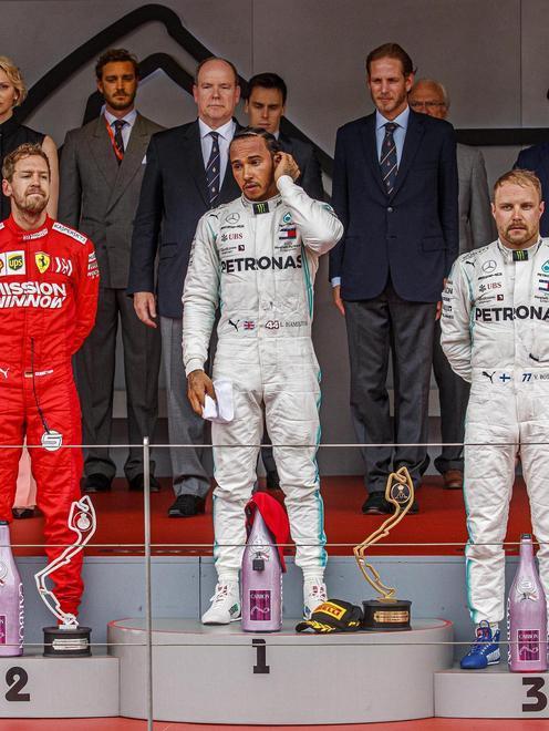 Montecarlo incorona principe Hamilton Vettel è secondo Leclerc buca ed esce 