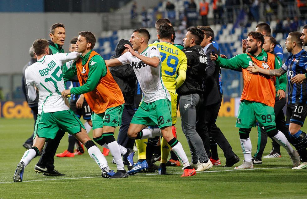 «Berardi, espulsione assurda. Ha preso lui un ceffone» 