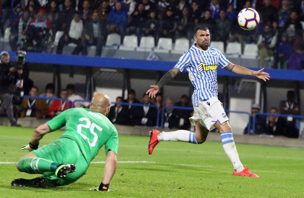 Andrea Petagna, capocannoniere della Spal con 16 gol