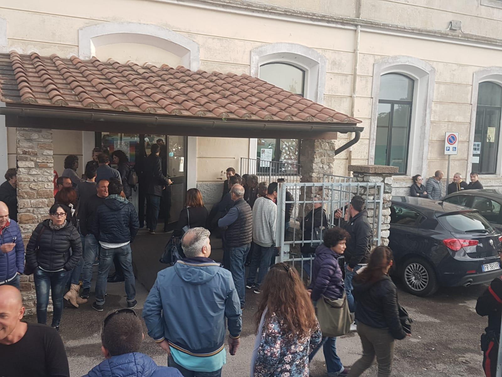 Ressa al seggio elettorale di Capoliveri