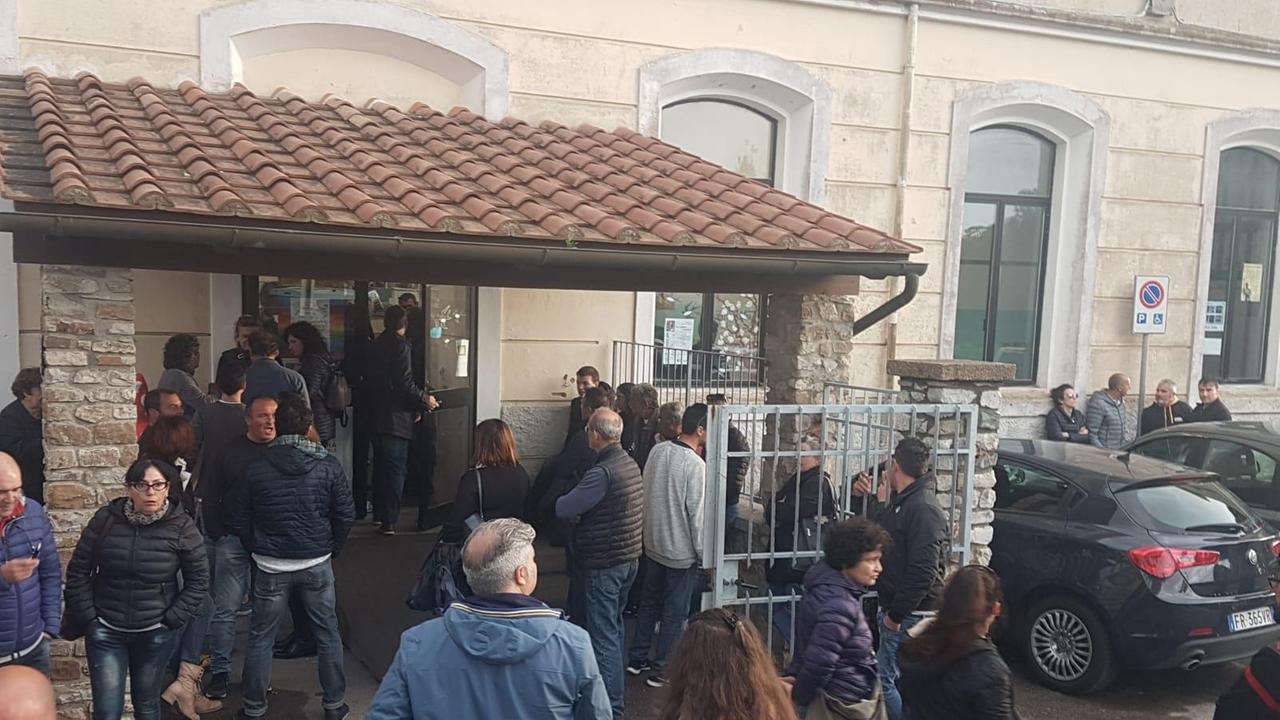 Ressa al seggio elettorale di Capoliveri