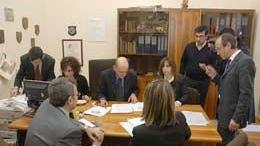 Verifica delle liste elettorali in Corte d'Appello
