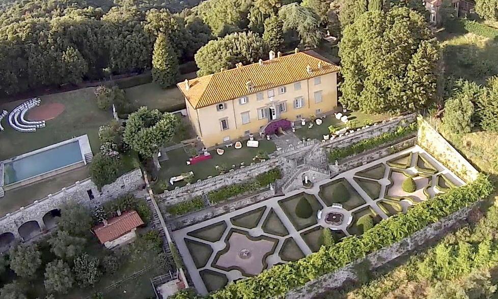 Gruppo Baldini fallito, Villa Paolina all’asta 