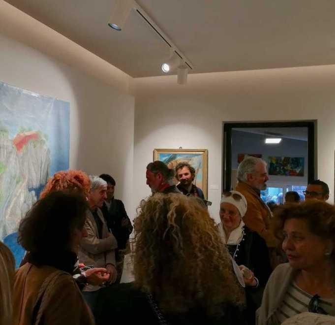Oltre 500 persone al vernissage di Serena Pruno