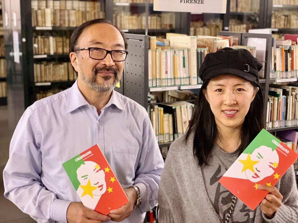 I due candidati della lista Biffoni Marco Wong e Teresa Lin
