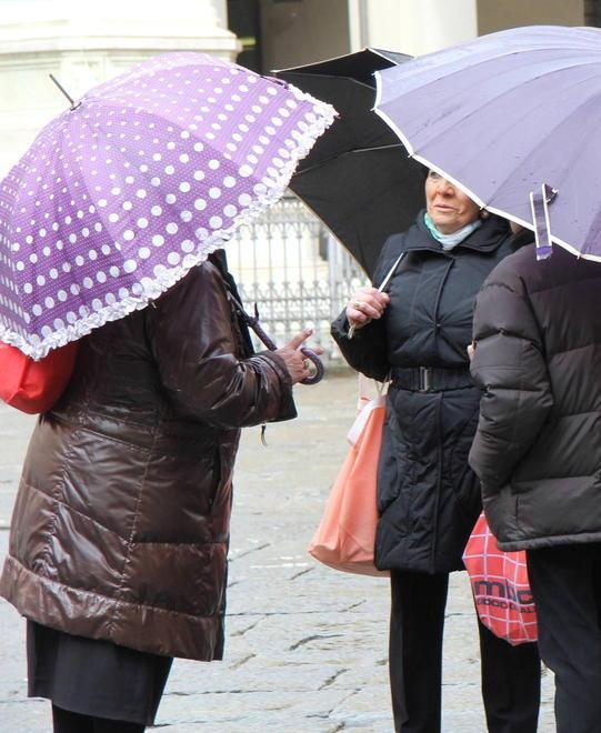 Allerta meteo gialla per piogge fino alle 24