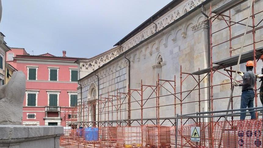 Infiltrazioni in Duomo, lavori in corso