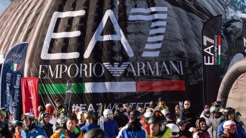 Lido diventa la passerella dell’Armani tour