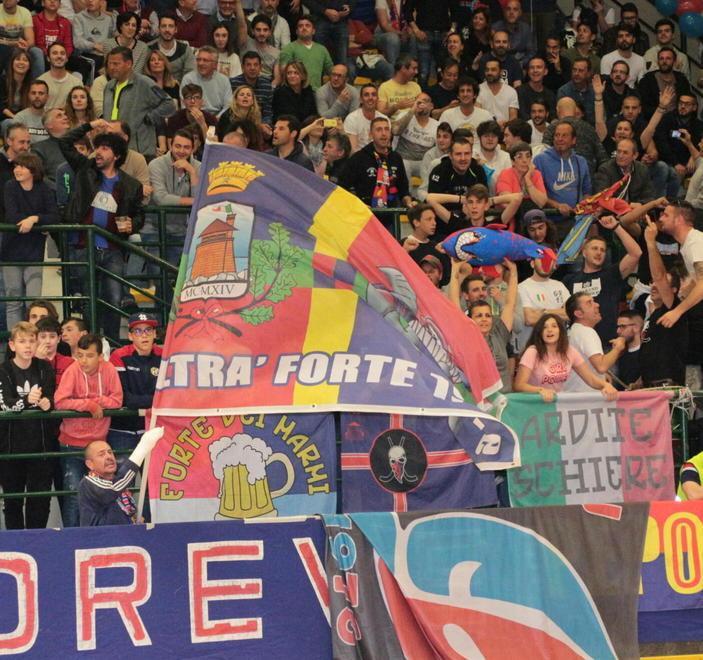 La delusione del PalaForte per il secondo match point fallito 