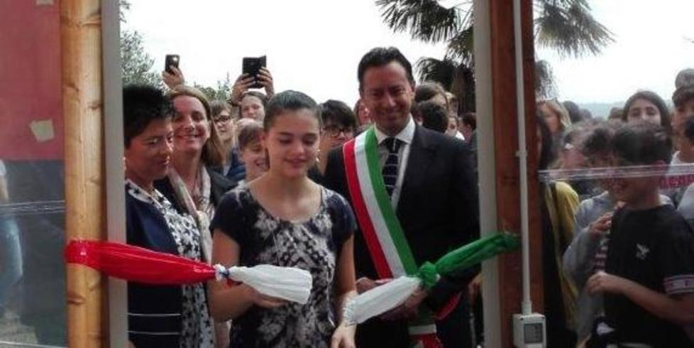 Alla media di Buti inaugurata una serra speciale 